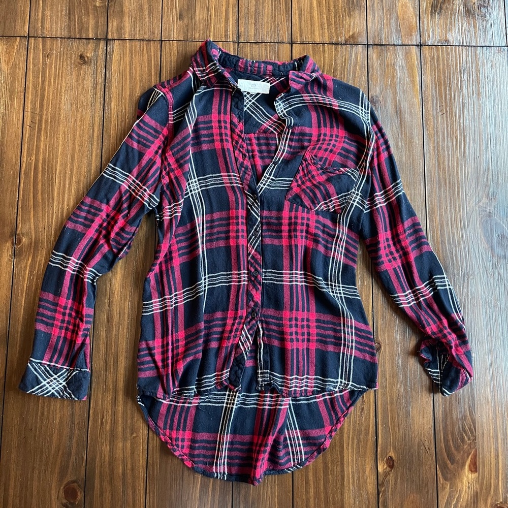 Flannel button down
